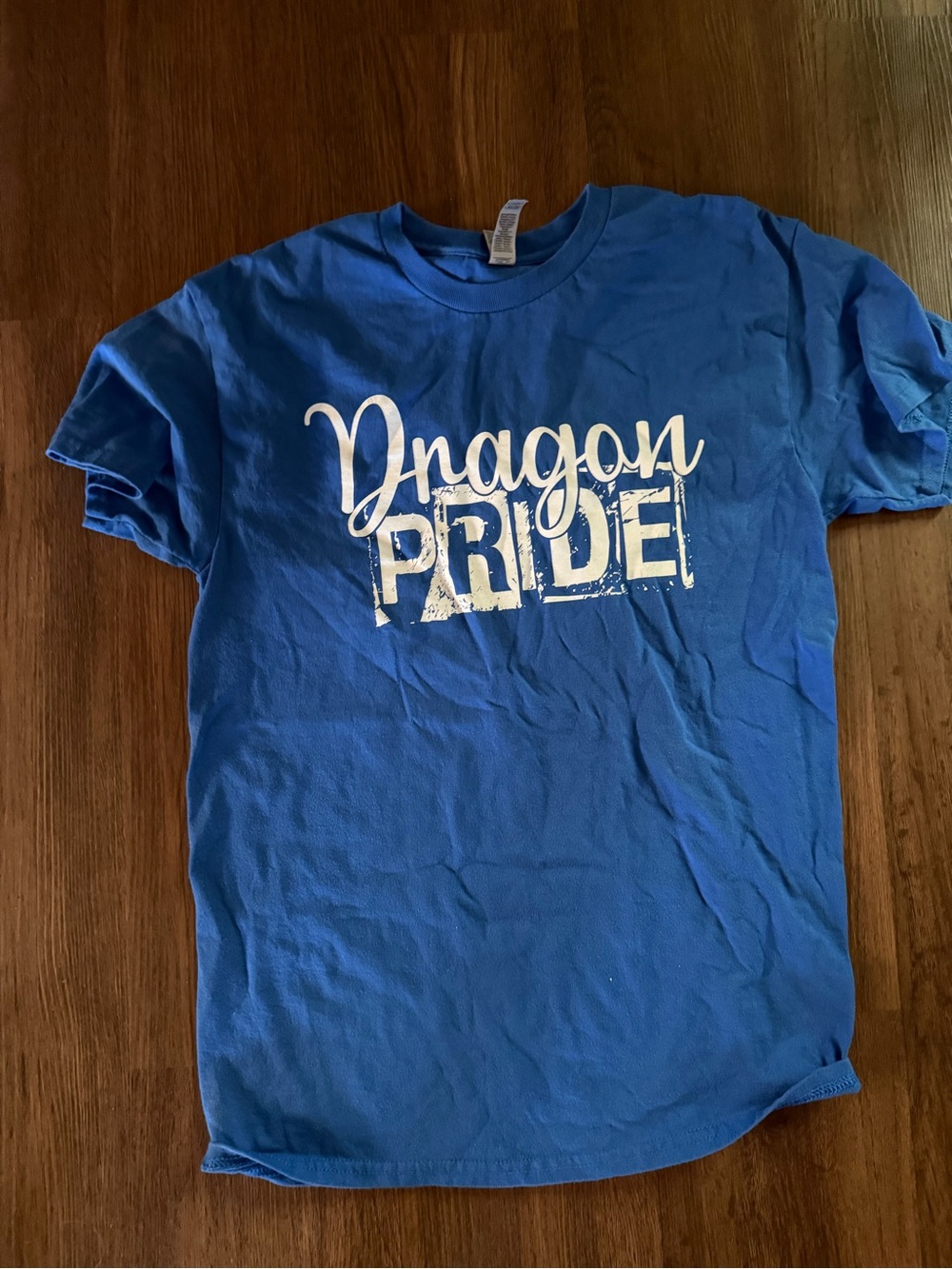 Gildan Royal Blue 'Dragon Pride' Graphic Tee - Men's Crew
